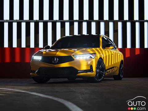 Acura Shows off Styling of its 2023 Integra, in Prototype Form